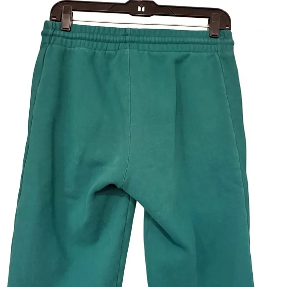 Aritzia TNA Cozy Fleece Boyfriend Fit Sweatpant in Kelp Green, Sz S - Picture 6 of 16